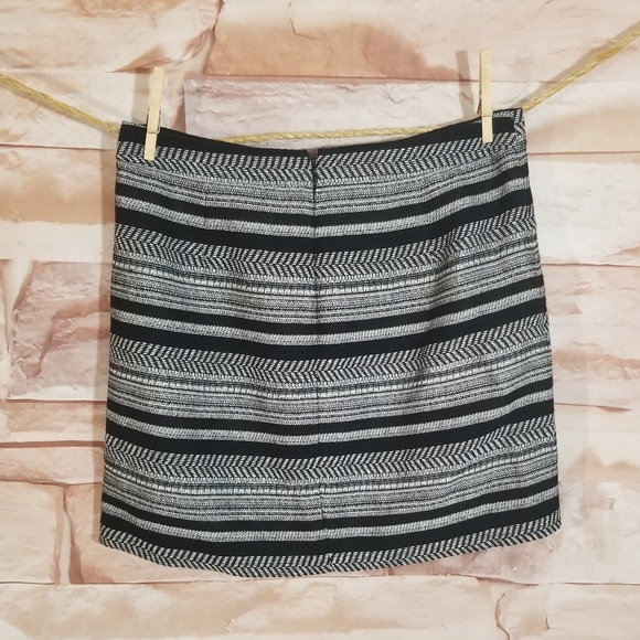 J Crew Woven Striped Mini Skirt - Picture 7 of 7